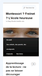 Mobile Screenshot of montessori-freinet.com